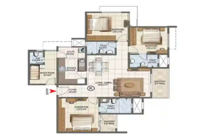 2 BHK Layout